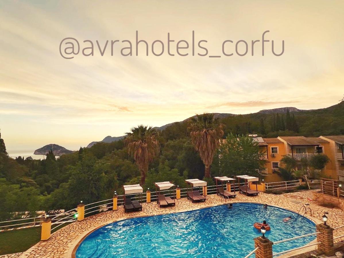 Avra Sunset Sea View Liapades Aparthotel Buitenkant foto